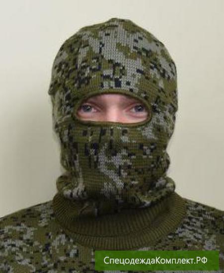 Шапка_маска_трикотаж_КМФ_пиксель_Трикотажные_изделия